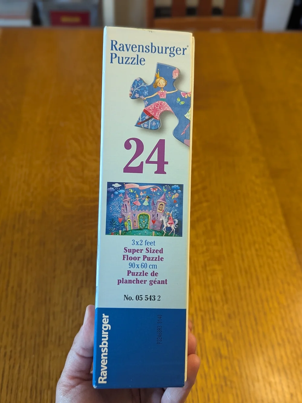 Ravensburger The Brilliant Birthday 24 Piece Fairy Tale Super Sized Floor Puzzle